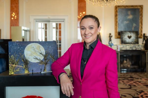 Wenn Glas zur Leinwand wird