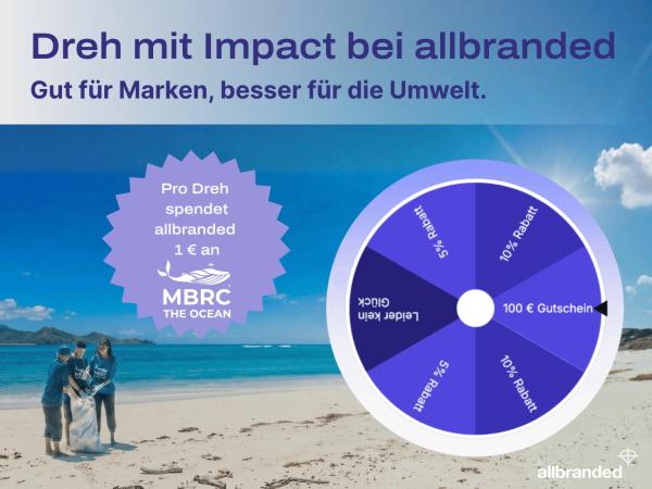 Green Month bei allbranded: Gemeinsam für saubere Ozeane