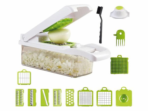 Rosenstein & Söhne 16in1-Gemüseschneider