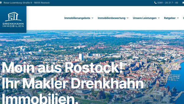 Drenkhahn Immobilien - Immobilien Rostock: Erfahrung, Marktkenntnis und kundenorientierter Service