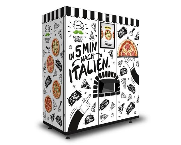 Pizza 24/7: Gustavo Gusto startet Automatenkonzept