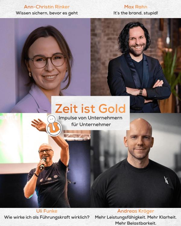 Unternehmerimpulse   im Denkwerk Herford - Zeit ist Gold