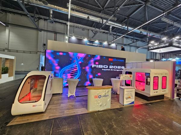 x4Oxygen auf der FIBO 2026 Halle 1, Stand E68