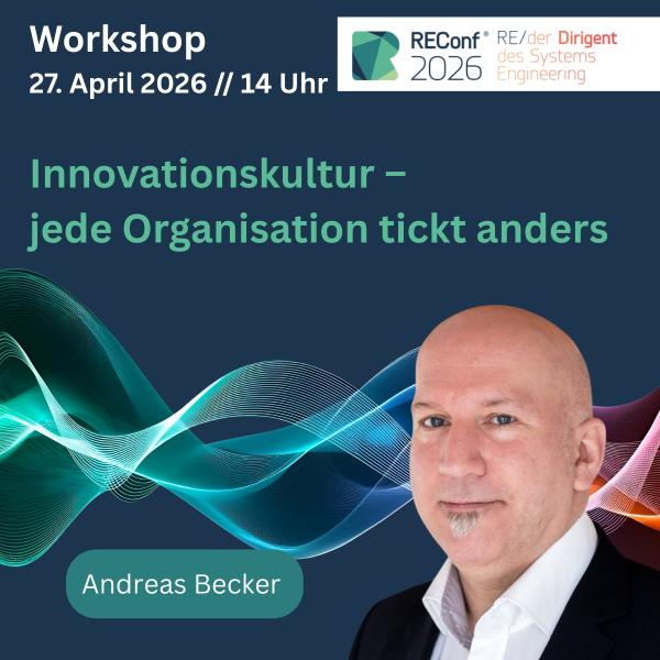 Innovationskultur - Workshop von Andreas Becker auf der REConf 2026
