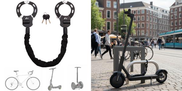 AGT E-Scooter-Handschellenschloss