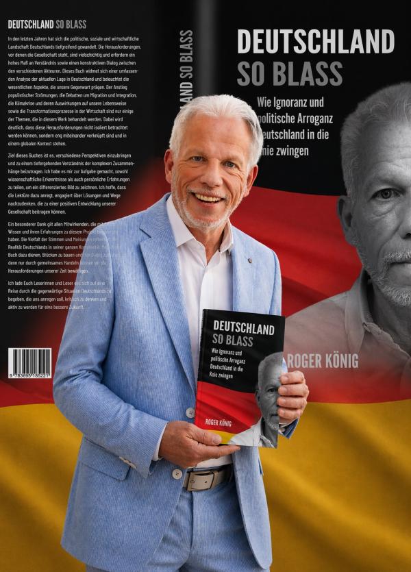 Zwischen persönlichem Schicksal und gesellschaftlicher Analyse: Roger König gibt Einblicke in "Deutschland so blass"