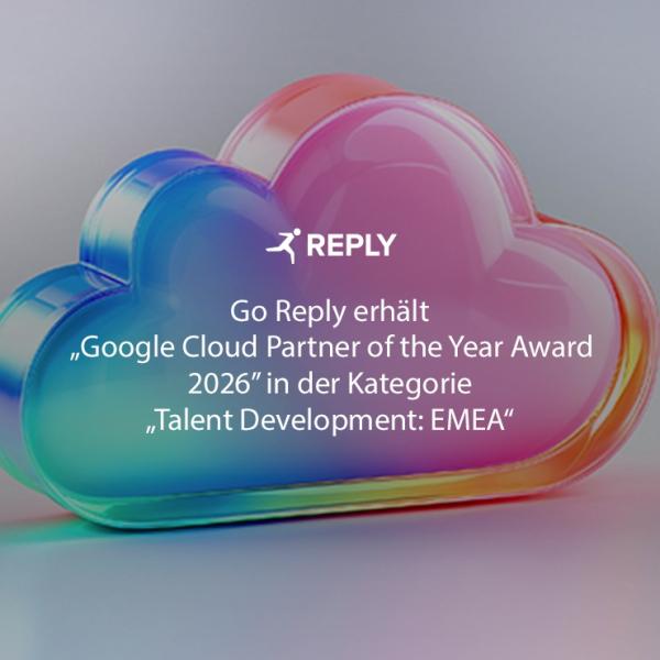 Go Reply erhält "Google Cloud Partner of the Year Award 2026" in der Kategorie "Talent Development: EMEA"