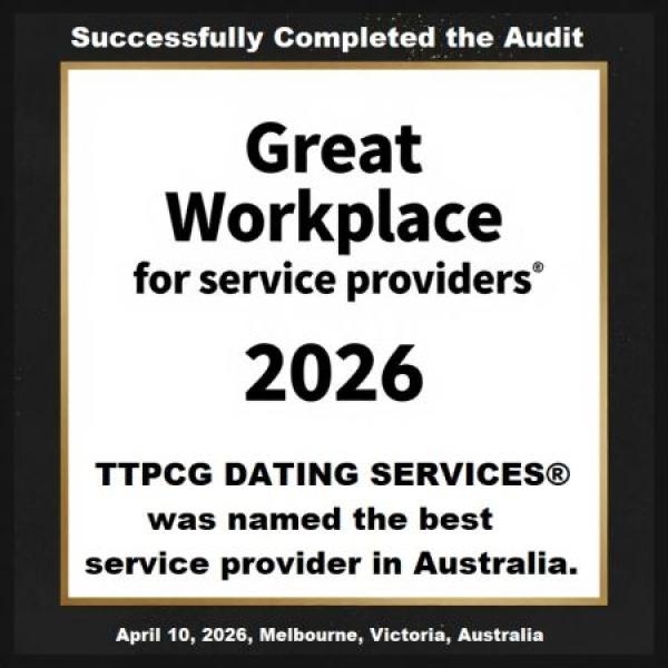 Eine Spitzenauszeichnung würdigt den Globalplayer TTPCG DATING SERVICES &reg;