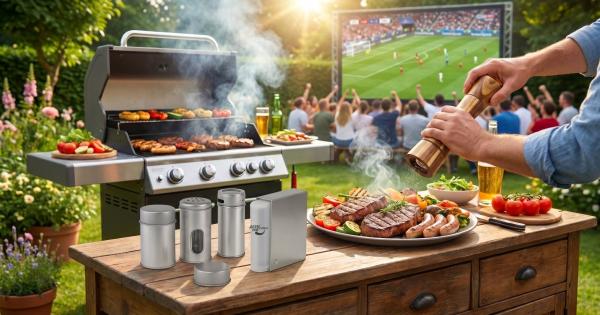 Gewürzdosen und Gewürzstreuer für die perfekte Grillparty zur Fußball WM