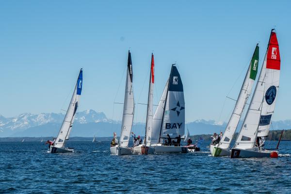 Deutsche Segel-Bundesliga Norddeutscher Regatta Verein gewinnt 2. Spieltag in Starnberg 