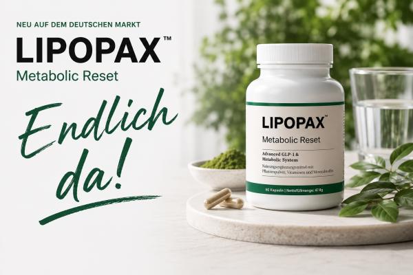 Lipopax&trade; startet offiziell auf dem deutschen Markt