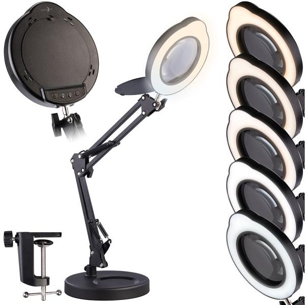 Lunartec LED-Lupenleuchte
