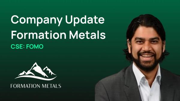 Morgen 17 Uhr: Goldinvest.de Live-Webinar mit Formation Metals (CSE: FOMO)