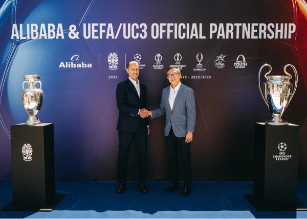 Alibaba Group wird Partner der UEFA-Klubwettbewerbe der Herren von 2027/28 bis 2032/33 sowie der UEFA EURO 2028&trade;