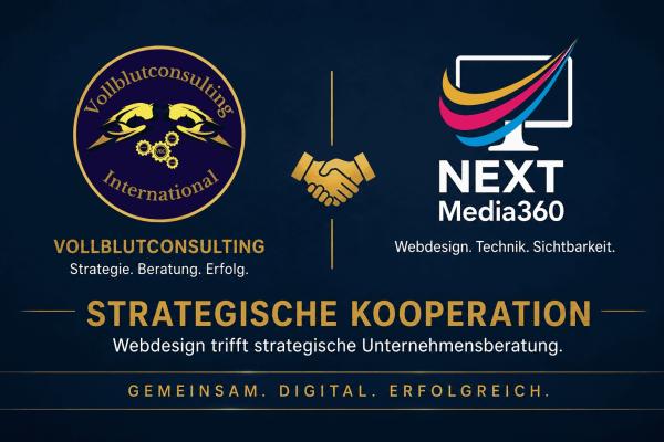 NextMedia 360 und Vollblutconsulting kooperieren