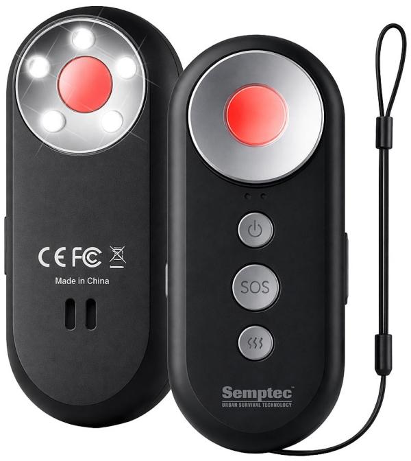 Semptec 4in1-Akku-Sicherheits-Alarm, IR-Kamera-Erkennung