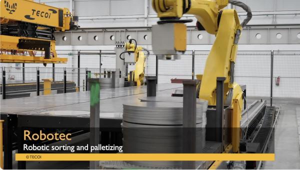 CAD/CAM-Software fungiert als Gehirn und steuert robotergestützte Entnahme und Palettierung von Blechteilen