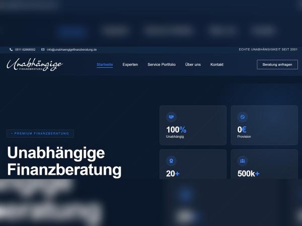 Unabhängige Finanzberatung: Mehr Transparenz bei Finanzentscheidungen