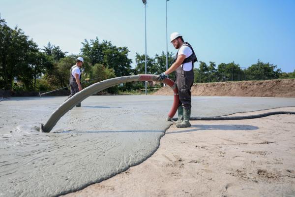 Neu in Deutschland: SuperSub-Schaumbeton - Die perfekte Grundlage für jedes Sportfeld (Tennis/Padel)