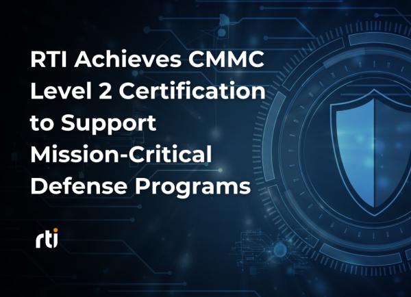 RTI erhält CMMC-Level 2 - Zertifizierung