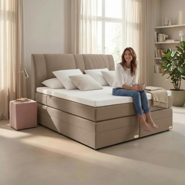 Online-Kauf von Boxspringbetten: Boxspringbettenshop24.de präsentiert Konfigurator mit Visualisierung