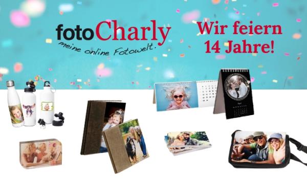 Zum Geburtstag: bis zu 50% Rabatt bei fotoCharly!