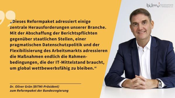 Reformpaket adressiert Bürokratie &ndash; doch bei Steuern bleibt der große Wurf aus