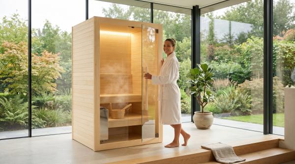 230-Volt-Sauna statt Starkstrom: Der Trend für Eigenheime