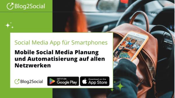 Social-Media-App für Smartphones unterstützt mobiles Management mit KI