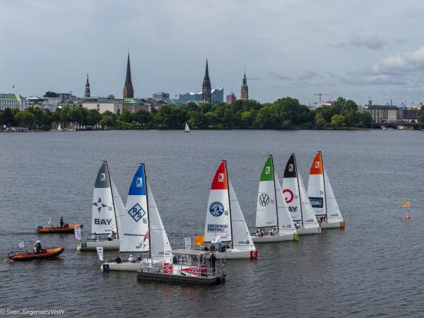 Heimsieg auf der Alster: Norddeutscher Regatta Verein gewinnt den 4. Spieltag
