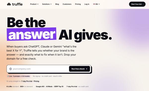 Sichtbar in ChatGPT, Gemini & Co.: Truffle startet als handlungsorientiertes GEO-Tool in Deutschland