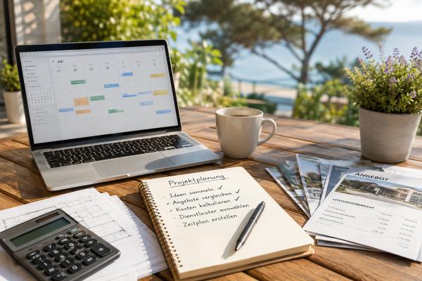 Sommer eignet sich ideal für die Planung größerer Projekte