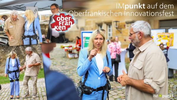 Innovation zum Anfassen – IMpunkt und SCUTTLER-Touren auf dem Oberfränkischen Innovationsfest in Schloss Thurn