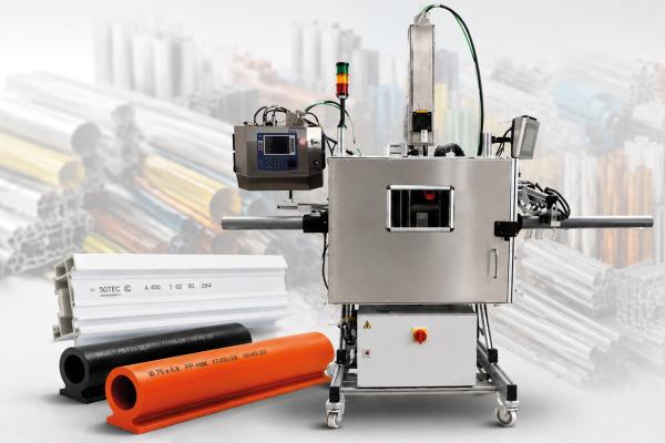Extrudierte Kunststoffrohre & Profile flexibel inline markieren &ndash; sauber, verlässlich, individuell