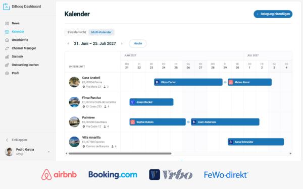 Ferienwohnung Channel Manager ab 10 Euro im Monat: All-in-One FeWo Software DiBooq startet neues Preismodell