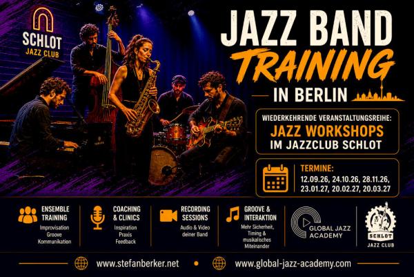 Jazz Band Training &ndash; Jazz-Workshop Reihe in Berlin