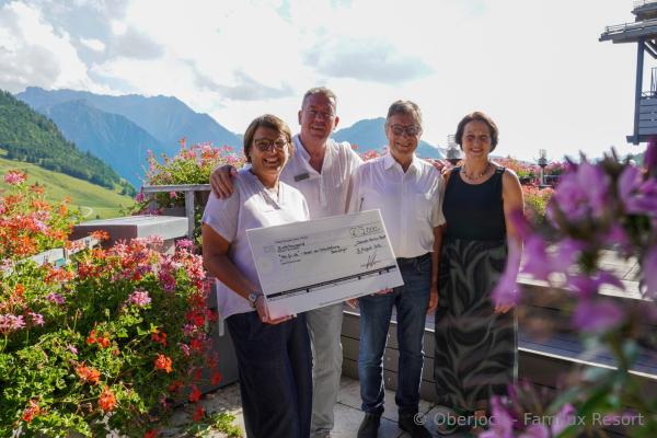 Oberjoch - Familux Resort unterstützt in Not geratene Menschen