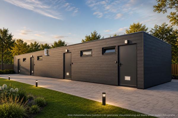 Palazzina Sports & Building präsentiert modulare Campingplatzlösungen auf dem CARAVAN SALON 2026