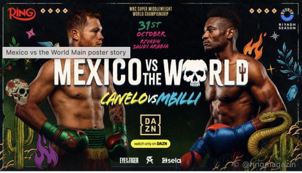 Mexico Vs The World in Riad: Exklusives Ringside-Erlebnis für Boxfans