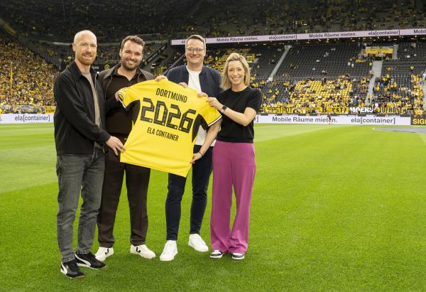 ELA Container ist neuer Partner von Borussia Dortmund