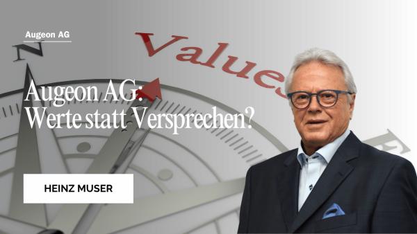 Augeon AG: Werte statt Versprechen?