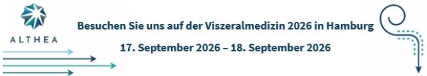 Exklusiver Stand von Althea Deutschland auf der &bdquo;Viszeralmedizin 2026&ldquo; in Hamburg