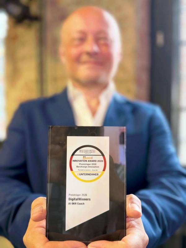 BIG BANG INNOVATION Award 2026 für den AI OKR Coach