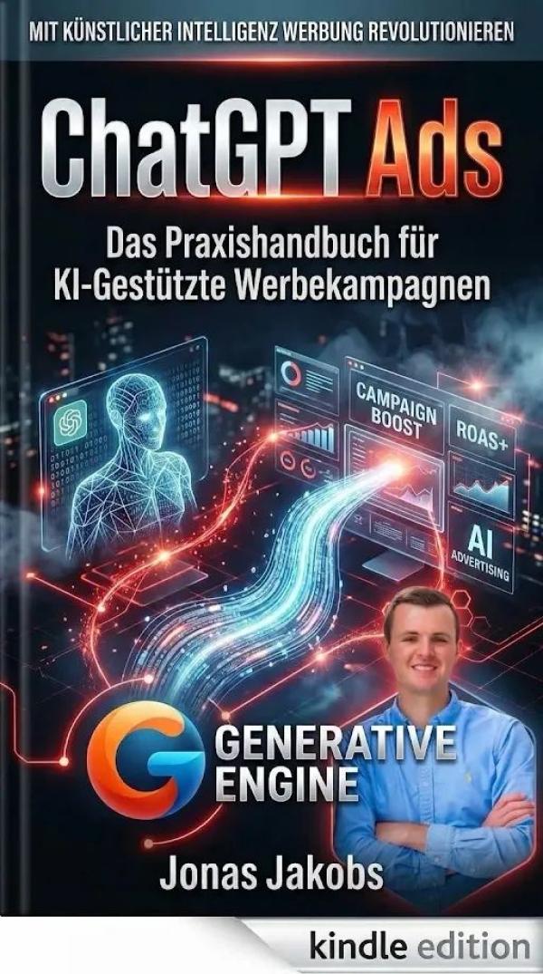 Google-Speaker Jonas Jakobs: Bestseller zu ChatGPT Ads