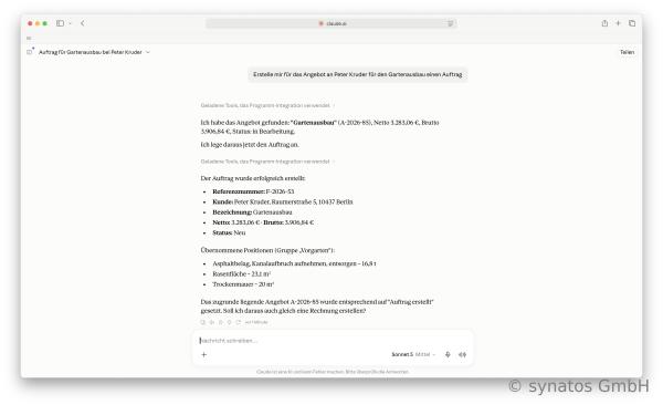 HTML clipboardVom Angebot zum Auftrag per Chat: &bdquo;Das Programm&ldquo; erweitert seine KI-Funktionen