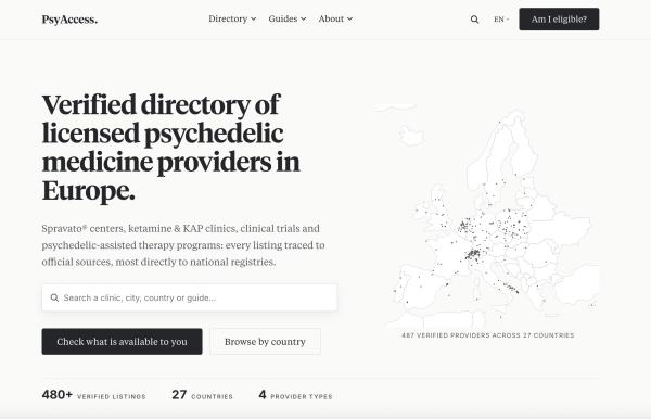 PsyAccess: geprüfte Anbieter psychedelischer Therapie