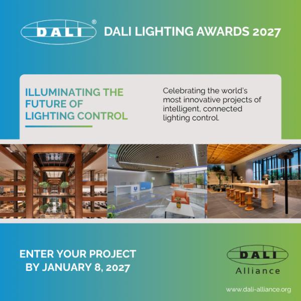 DALI Lighting Awards 2027: Call for Projects eröffnet
