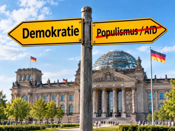 Die AfD im Höhenrausch - Die Parteien der demokratischen Mitte in Schockstarre