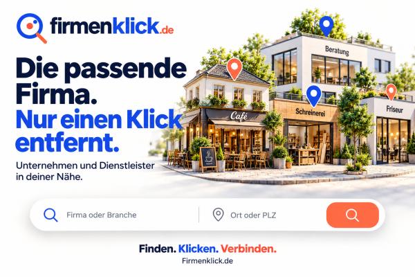 Firmenklick.de: Die passende Firma. Nur einen Klick entfernt.