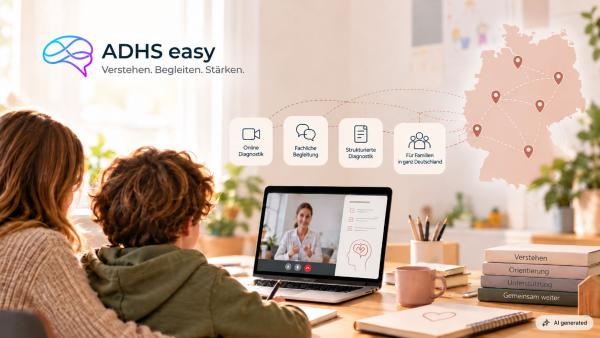 ADHS easy startet deutschlandweite Online-Diagnostik für Kinder und Jugendliche